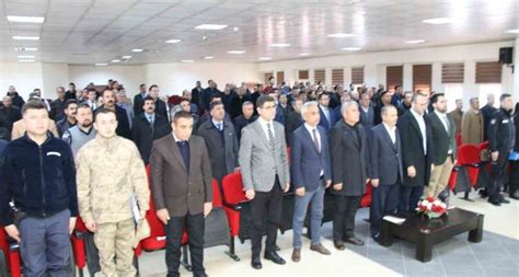 Erciş’te okul müdürleri toplantısı yapıldı